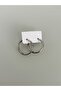 Steel Hoop Earrings - 3