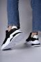 Delossiel Women's Sneakers0012159 Black and White - 5