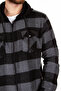 Hooded Zippered Unisex Checkerboard Pattern Lumberjack Shirt - 8