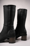 Secmodh Women's Boots Black Skin - 4