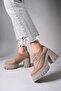 Enyfsera Women's Loafers 0012507 Taupe Suede