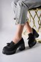 Aendorei Women's Loafer0012509 Black Suede