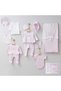 Crowned Lacy Organic 10 Piece Newborn Hospital Discharge Set Boxed - 2