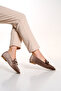 Women's Mink Suede Buckle EXCLUSIVE BALLET SHOES - 5