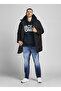 Hooded Collar Navy Blue Men's Sweatshirt12163777_JJECORP LOGO SWEAT HOOD NO - 4