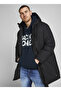 Hooded Collar Navy Blue Men's Sweatshirt12163777_JJECORP LOGO SWEAT HOOD NO