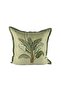 Green Leaf Pillow Throw Pillow 55x55 - 3