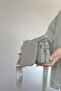 S5 Medium Size 3-compartment 2-pack Crossbody Women's Shoulder Bag 4100 gray combination - 4