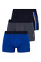 Men's, Licensed, USPA, Colorful, 3-Pack Boxers
