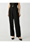 High Waist Wide Leg Classic Trousers - 3