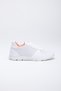 Women's White Lace-up Daily Flat Comfortable Sole Sneaker Mesh Soft Stylish Walking Sports Shoes - 5