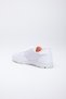 Women's White Lace-up Daily Flat Comfortable Sole Sneaker Mesh Soft Stylish Walking Sports Shoes - 7