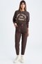 Paperbag High Waist Woven 100% Cotton Pants S2790az22wn - 5