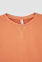 Girl's Crew Neck School Sweatshirt - 8