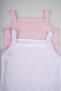 New Season Rope Strap Jacquard Air Conditioned 2-Piece Snap-On Baby Bodysuit - 6