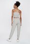 Women's Strappy Athlete - Trousers Double Knitwear Set Gray 23w322 - 3