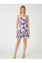 Strappy Mini Dress with Window Detail - 3