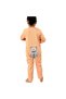 seasonal children's sleeping bag / waffle zipper children's overalls / seasonal cotton sleeping bag - 2