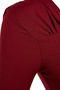 Claret Red Asymmetric Collar Detailed Draped Fitted/Body-Fitted Wrap/Textured Knitted Body TWOAW23BD00043 - 7