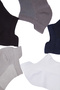 Multicolor 5 Pack Elastic Sports Booties-Short Socks Tmnaw24Co00009 - 3