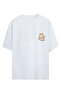 Noodle Cat Design Unisex Oversize T-shirt - 2
