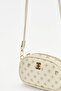 Beige Monogram Women's Shoulder Bag 05PO22Y1555 - 4