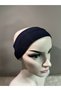 Sports Headband-Hair Band 4-Piece White-Navy Blue-Baby Blue-Puppy Mouth Colors - 3