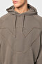 100% Cotton Hooded Logo Patterned Regular Fit Sweat Men's SWEAT 6R1ME4 1JWPZ 04A5 - 4