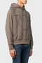 100% Cotton Hooded Logo Patterned Regular Fit Sweat Men's SWEAT 6R1ME4 1JWPZ 04A5