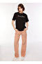 Black Crew Neck Printed Women's T-Shirt - DW0DW16452BDS - 3