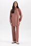 Regular Fit Comfortable Fit Elastic Waist Wide Leg Trousers B0043Ax23Wn