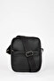 Men's Faux Leather Crossbody Bag - 2