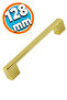 Furniture Bathroom Kitchen Cabinet Drawer Cabinet Door Handle Handle Gold Gold 128 mm Metal Handle