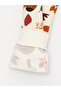 Crew Neck - Girl's Printed Long Sleeve Pajama Set - 6