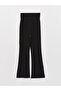 Slim Fit Elastic Waist Women's Trousers - 6