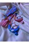 Sanrio Cinnemaroll character bell Keychain, Bag charm, 1 piece - 4