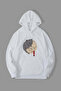 Yin Yang Cat Printed Sweatshirt Hoodie