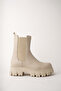 Skin-Skin Elastic Thick Sole Boots - 6