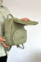 Medium Size Daily Crossbody and Backpack Women's Bag 2177 Green Combination - 7