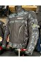 Motorcycle Jacket 4 Seasons Maxdura and Leather Fabric Model Motor Mont Camo - 2