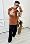 Stamp Shirt Oversize Shirt Pocket Ethnic Pocket Detailed Casual Stamp Thick Jacket Shirt - 7