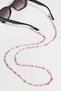 Love Glasses Lanyard Women's Fimo Beads and Letter Detailed Colorful Glasses Lanyard - 2