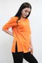 Tshirt with Chain Accessory Orange - 3