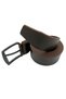Genuine Leather Men's Brown Sports Belt - 6