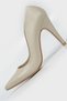 Women's MINK COLOR GENUINE LEATHER HEELED STILETTO SHOES, NUMBER 35-40 - 6