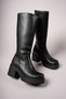Ecnarth Women's Boots 0012240 Black Skin - 2