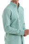 Green Comfort Fit Straight 100% Cotton Buttoned Collar Long Sleeve Casual Oxford Shirt - 4