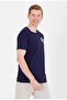 Men's Navy Blue Crew Neck T-Shirt - 2