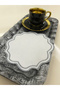 6-Piece Linen Presentation Cocktail Napkin & Coaster Suitable for Embroidery Processing