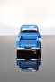 1955 Chevrolet Stepside Blue Truck Pull Drop Metal Model Toy Car 12 Cm - 4